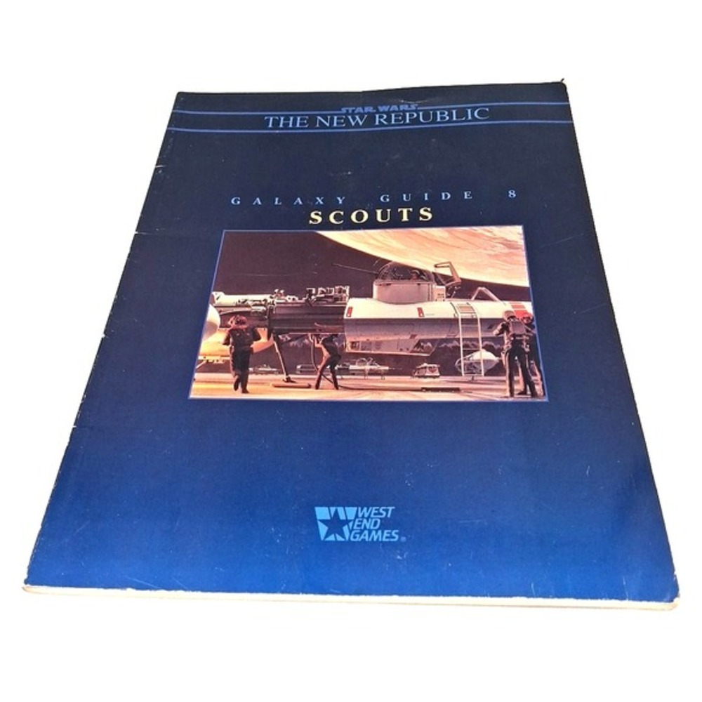 Star Wars RPG Galaxy Guide 8 Scouts West End Games 1993 LucasFilms Paperback‎